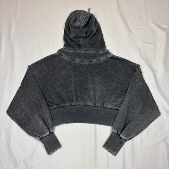 Free People FP MOvement Low Key Zip Up Crop Hoodie Women's Loungewear - Picture 4 of 10